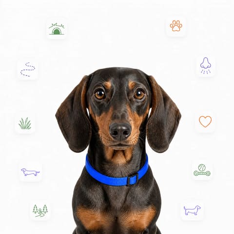 Dachshund portrait