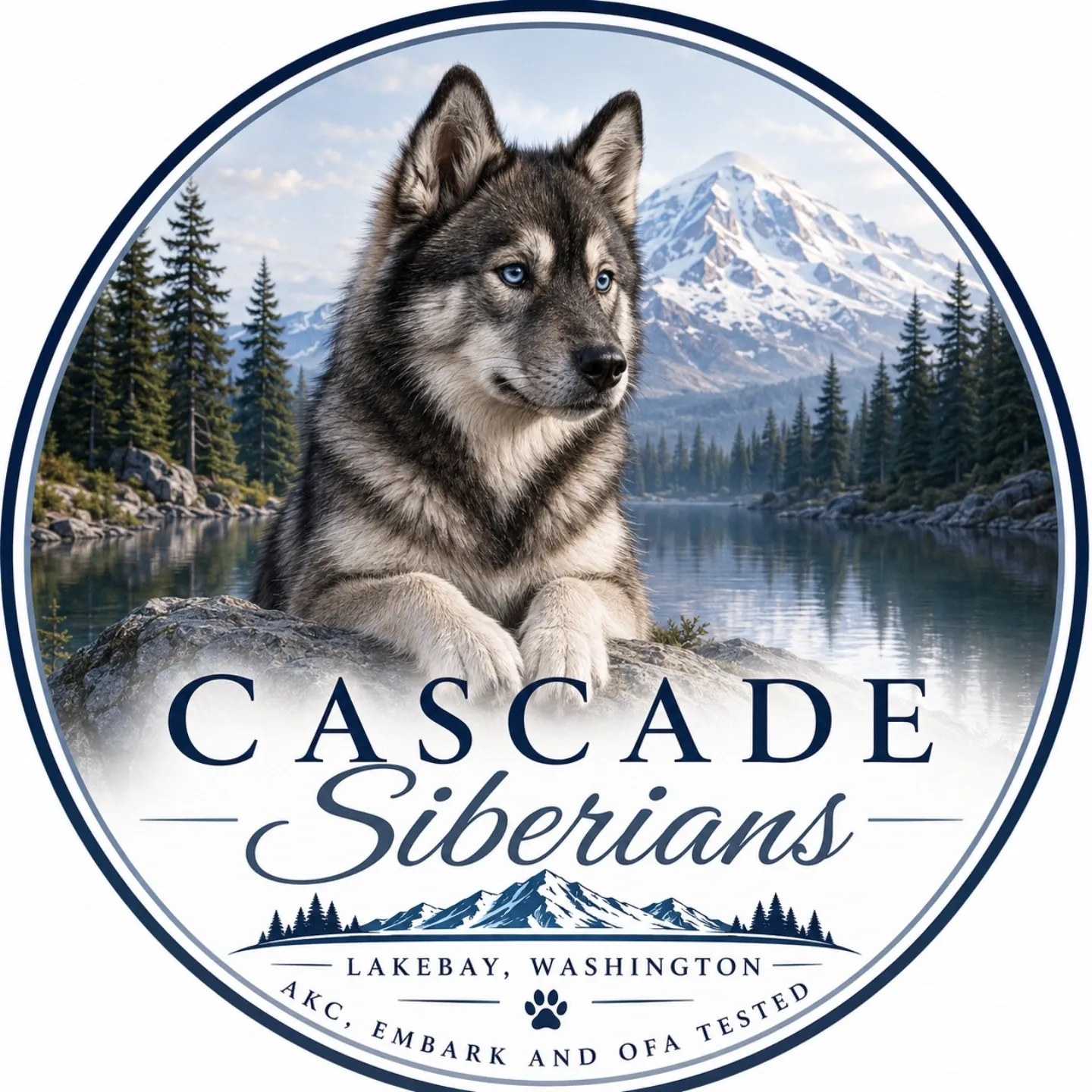 Cascade Siberians logo